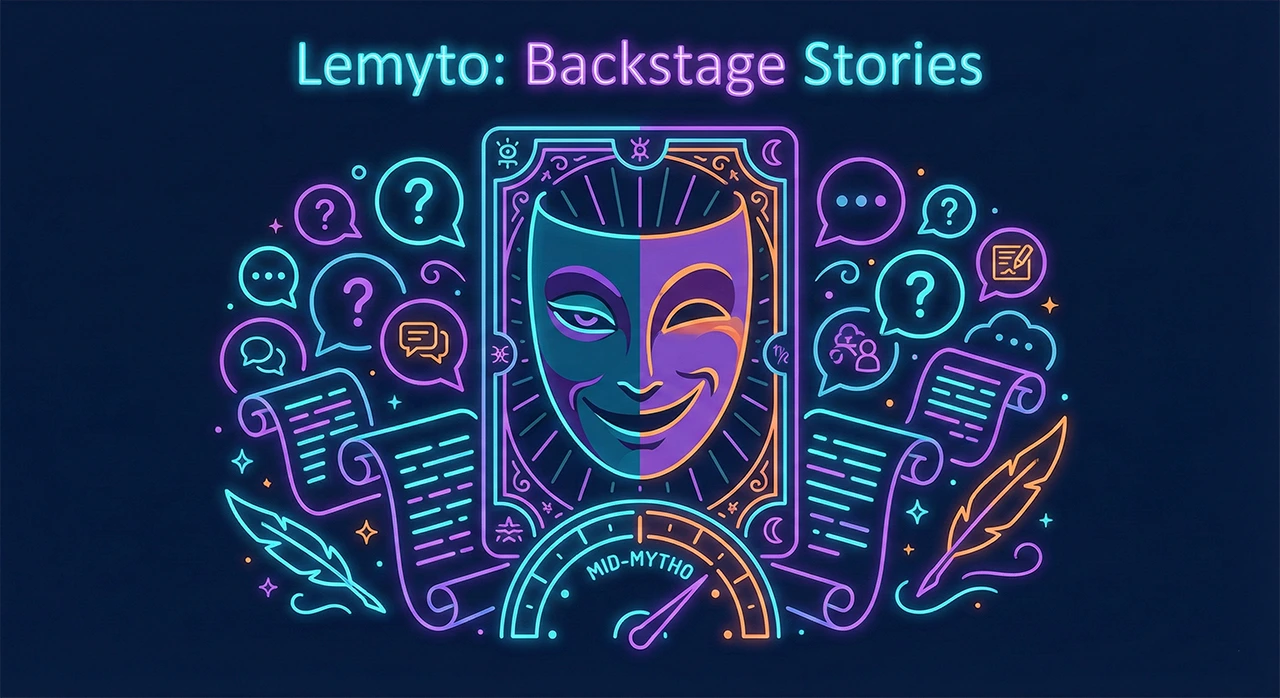 Le masque Lemyto raconte la légende presque vraie du Mitomètre du Web